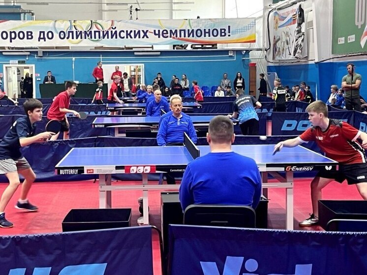 Первенство России по настольному теннису стартовало в Чебоксарах