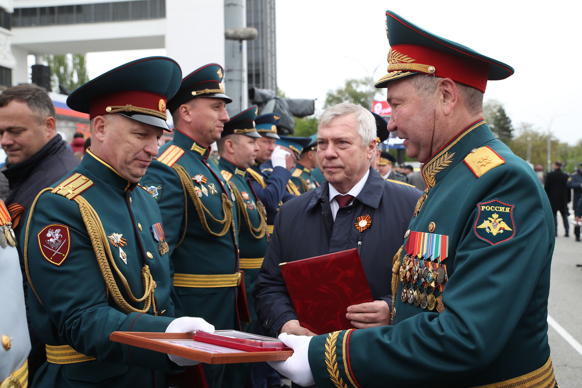 Парад войск Ростовского-на-Дону гарнизона, посвященный 78-й годовщине Победы в Великой Отечественной войне 1941-1945 годов