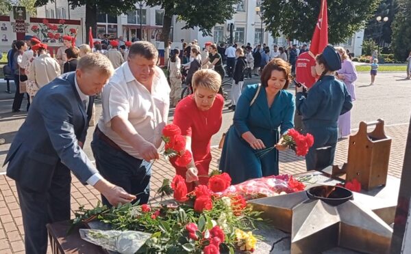 Комаричский район Брянской области принял эстафету Вечного огня