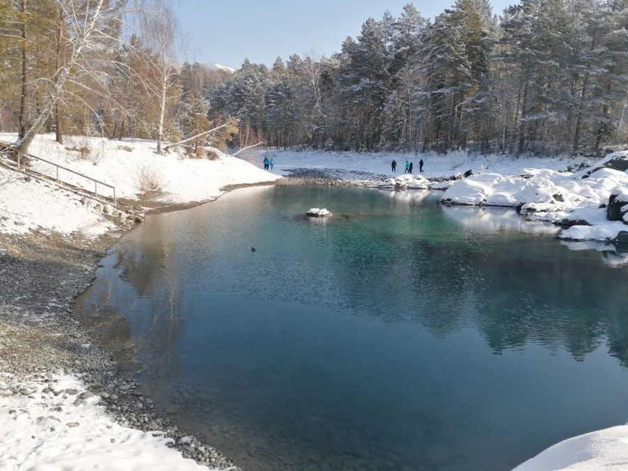 Глаза Катуни голубые озера