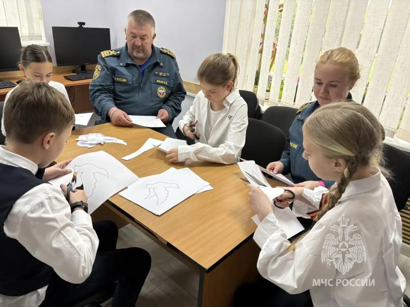 МЧС России продолжает участвовать в патриотической акции «Окна Победы»