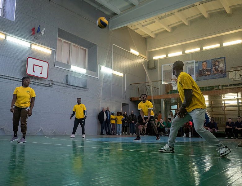 Открытие ежегодной Спартакиады первокурсников