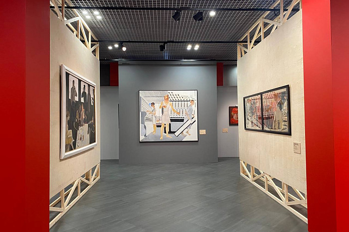 Образы, преисполненные невесомостью: в тульском Фонде искусств открылась выставка работ Александра Дейнеки