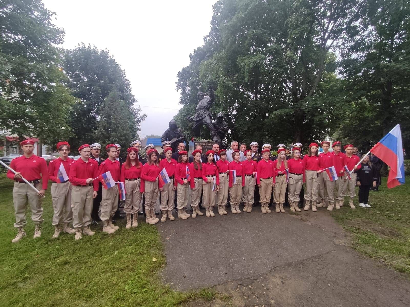 В Тульской области открыт памятник «Сталиногорский рубеж»