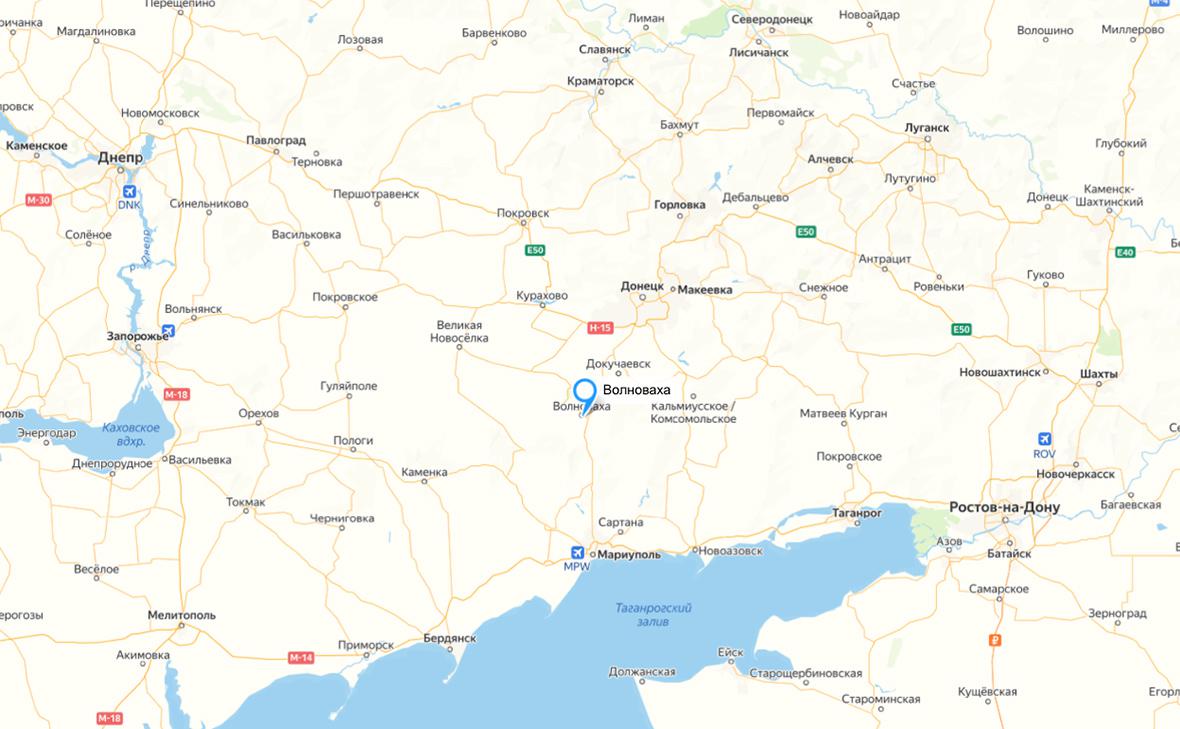 Карта вишневского донецк