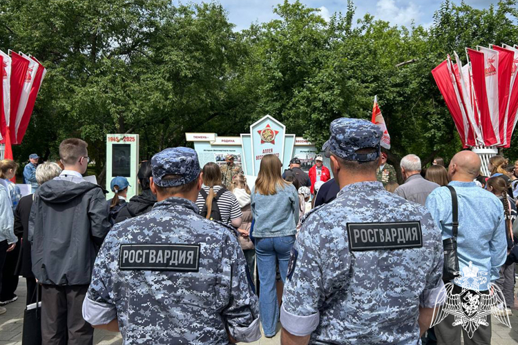 В Год защитника Отечества сотрудники и ветераны Росгвардии принимают участие в патриотических акциях