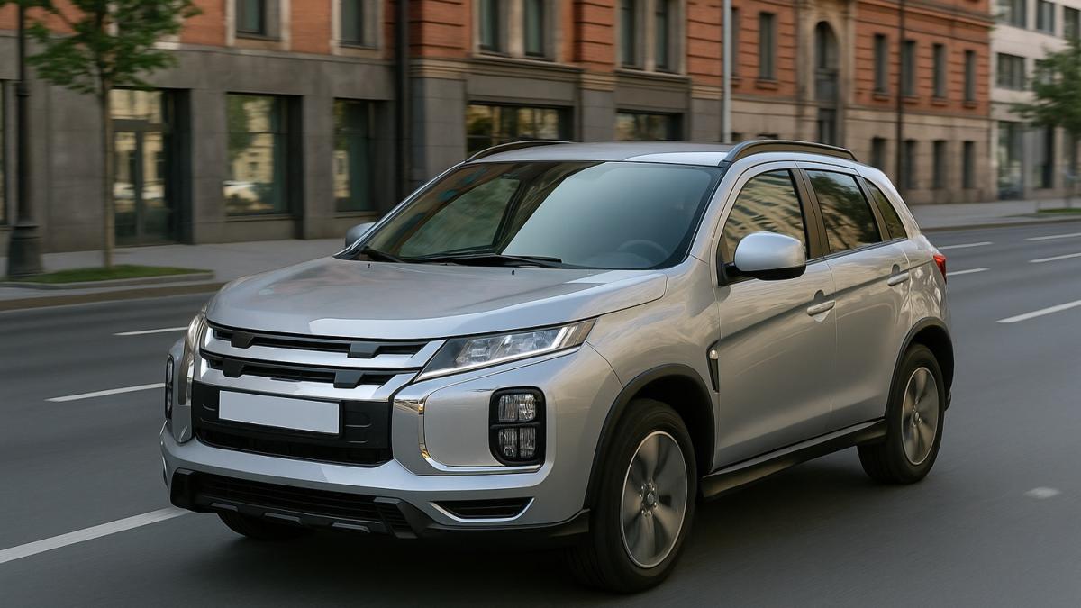 Компактный кроссовер в городе