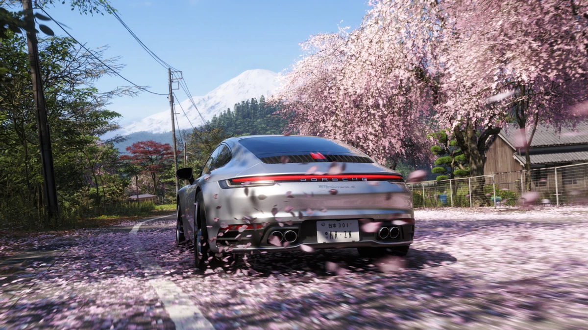 Железобетонная культура: в Forza Horizon 6 не получится сбить японскую сакуру