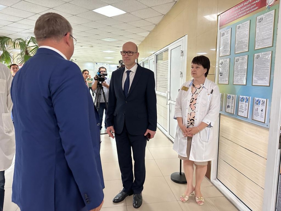 Первый в Хабаровском крае кабинет социальных кураторов открыли в больнице имени Сергеева