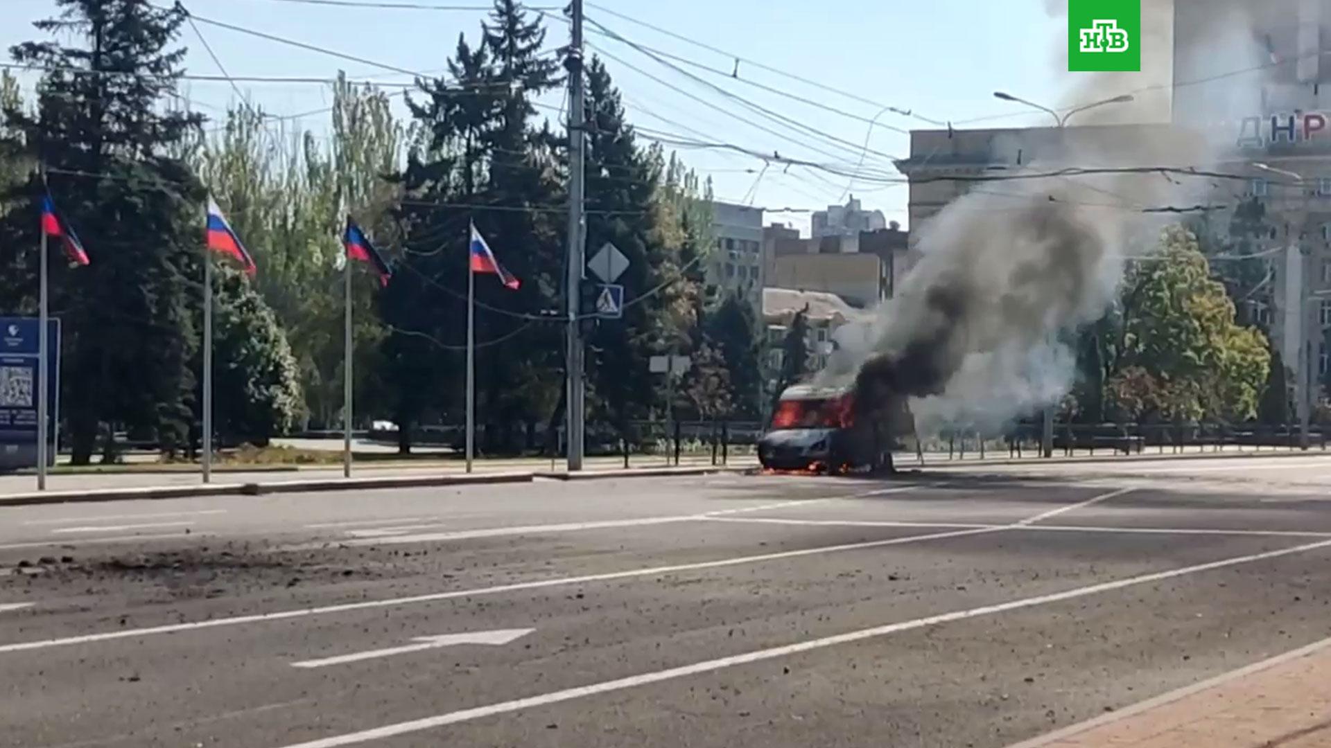 Обстреливают ли сейчас донецк
