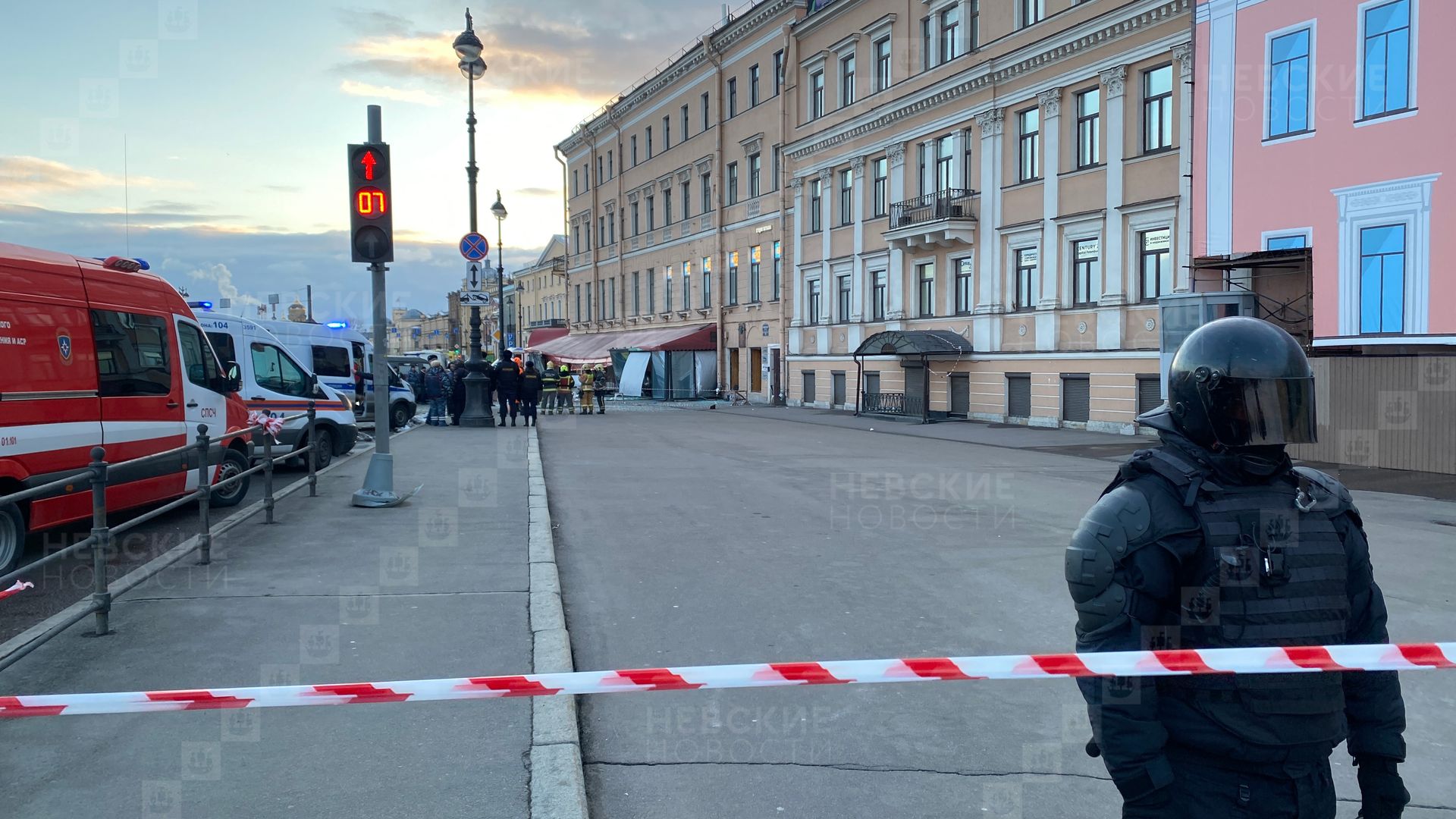 взрыв в санкт петербурге