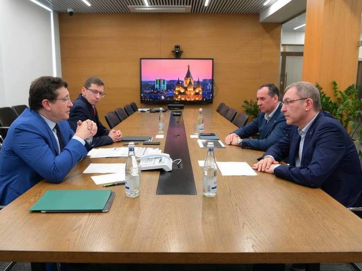 Александр Анащенко встретился с губернатором Нижегородской области Глебом Никитиным