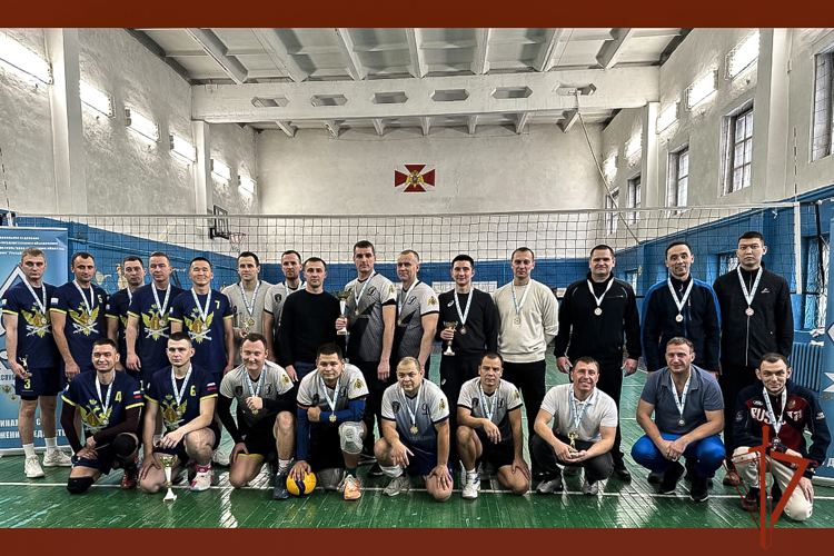 Росгвардейцы стали победителями республиканских соревнований по волейболу