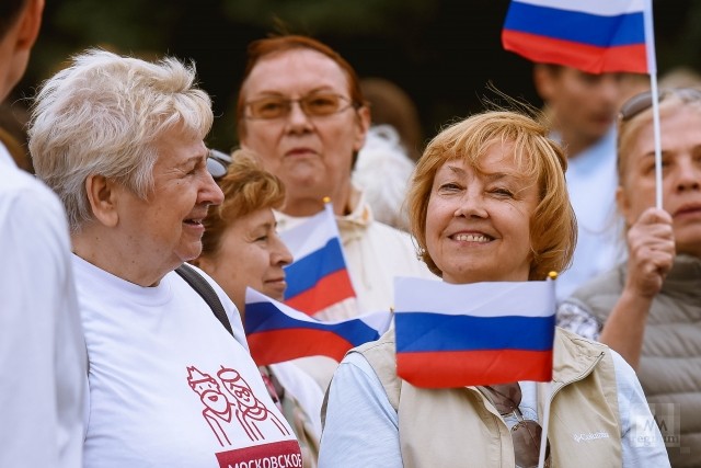Участники проекта «Московское долголетие»