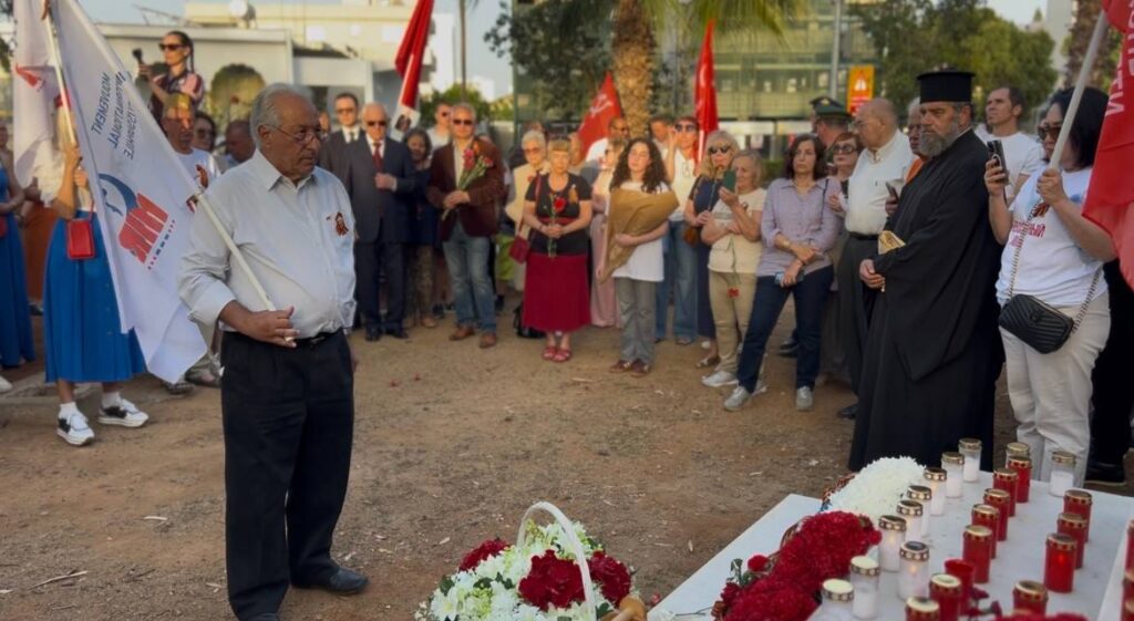 Русофилы Кипра приняли участие в праздновании 80-летия Победы в Великой Отечественной войне