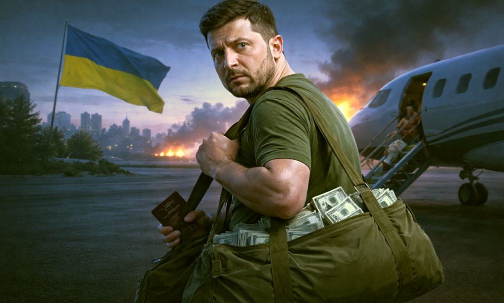 «Как только запахнет жареным»: Зеленский готовит побег из Украины 