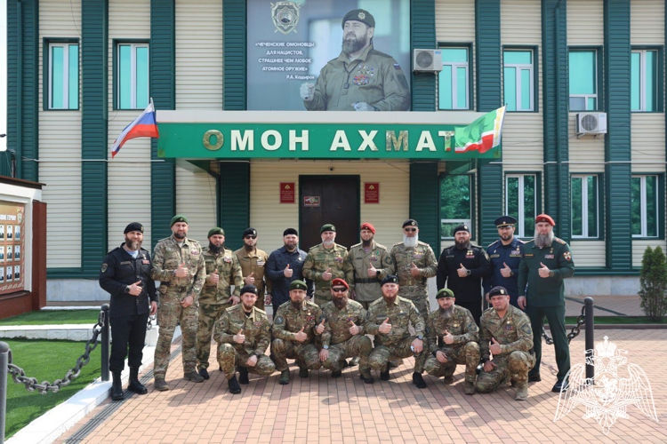 В Чеченской Республике отметили годовщину образования ОМОН «АХМАТ-Грозный»