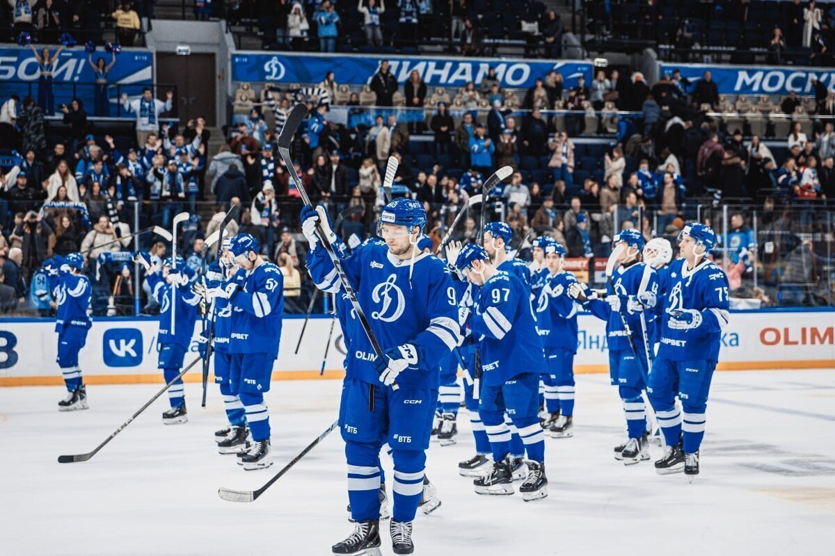 «Сибирь» одолела московское «Динамо» и прервала серию из 13 поражений в КХЛ