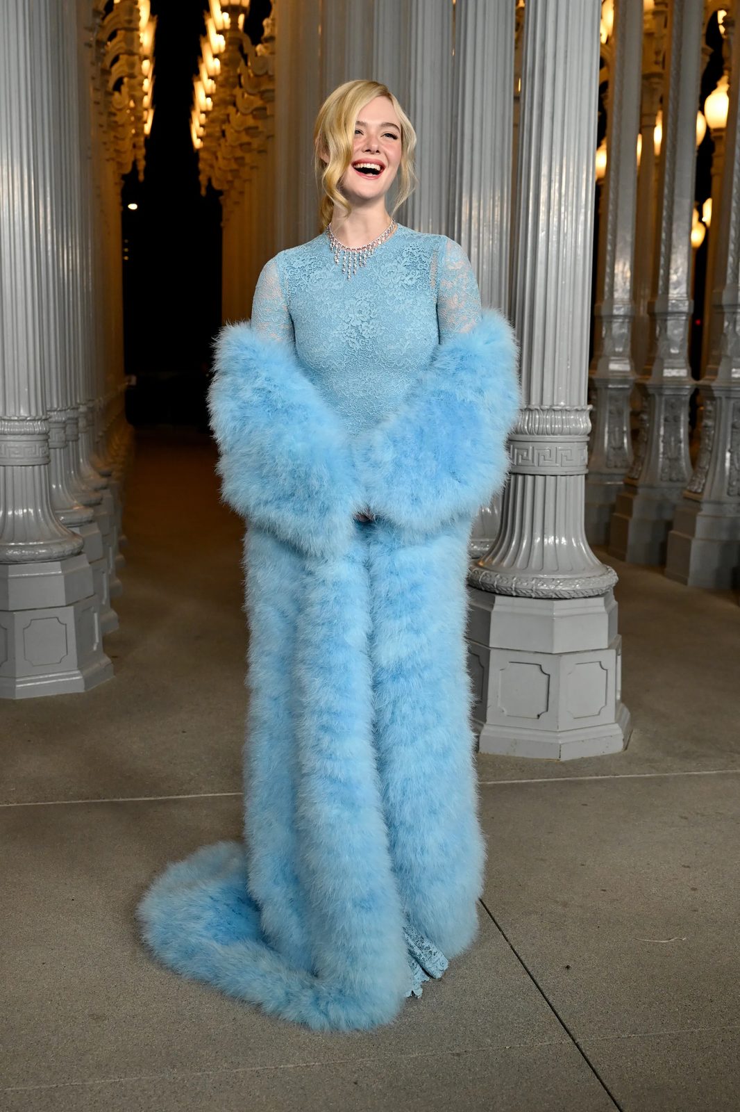 LACMA Art+Film: Сальма Хайек, Эль Фаннинг и Эмма Робертс