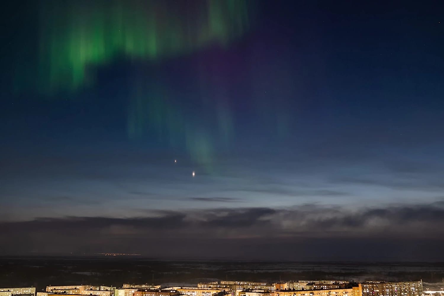 Северное сияние норильск фото