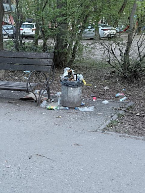 Бардак на аллее Гагарина