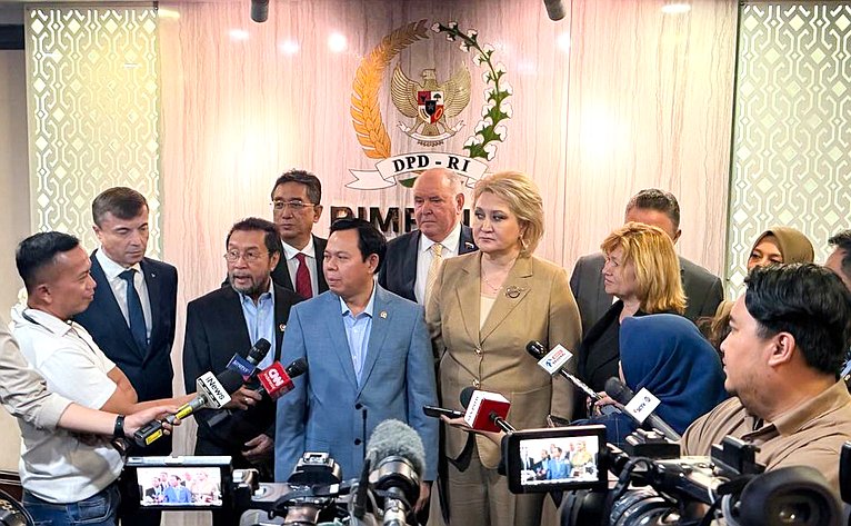 Пресс-подход по итогам встречи