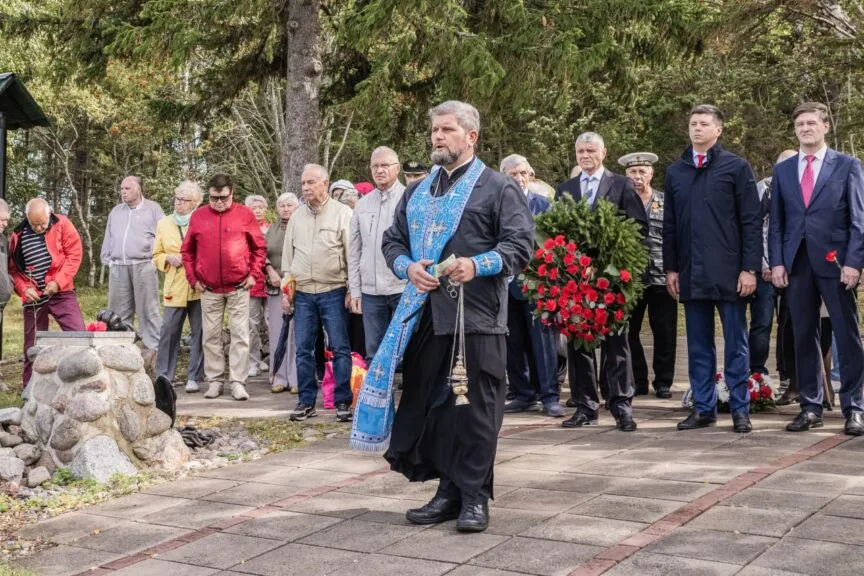 На мысе Юминда в Эстонии почтили память павших при Таллинском переходе