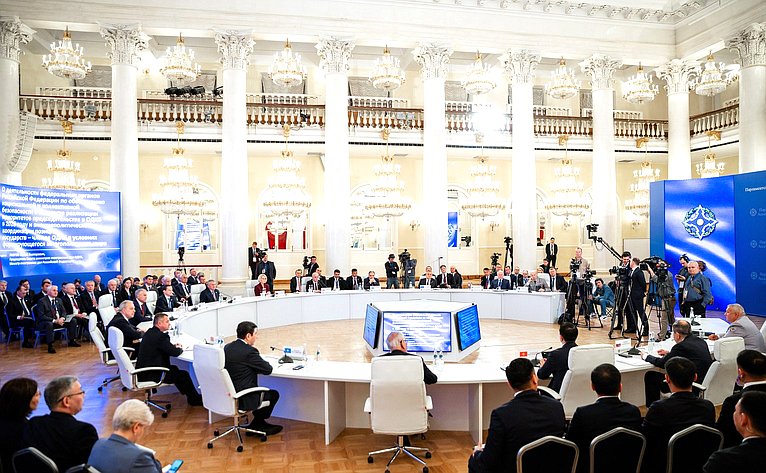 Участие делегации Совета Федерации во главе с заместителем Председателя Совета Федерации в заседании совета ПА ОДКБ