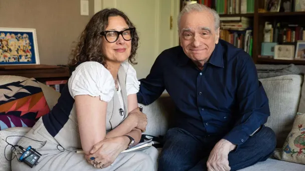 Ребекка Миллер и Мартин Скорсезе