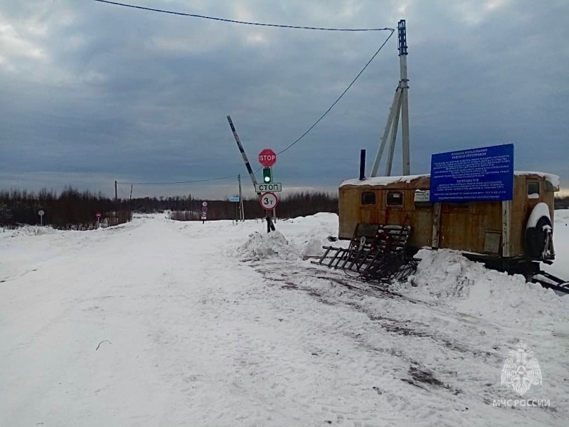 В Омской области официально открыта третья ледовая переправа