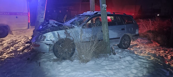 В Бурятии два человека попали в больницу после ДТП