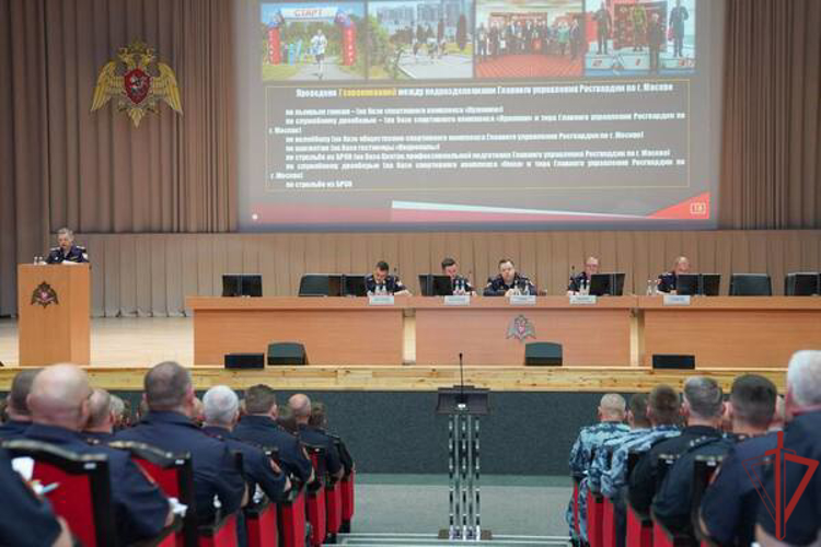 Итоги служебной деятельности за полугодие подвели в столичном главке Росгвардии