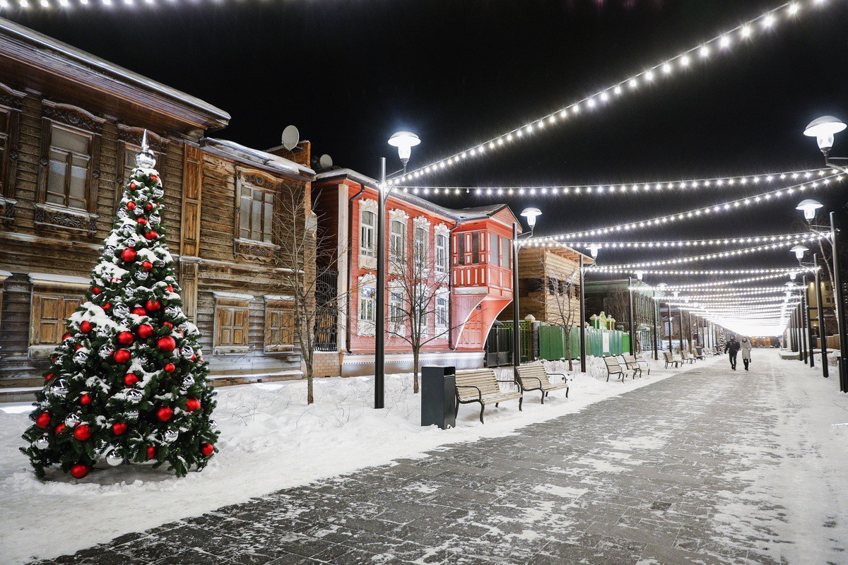 Новогодние праздники в тюмени