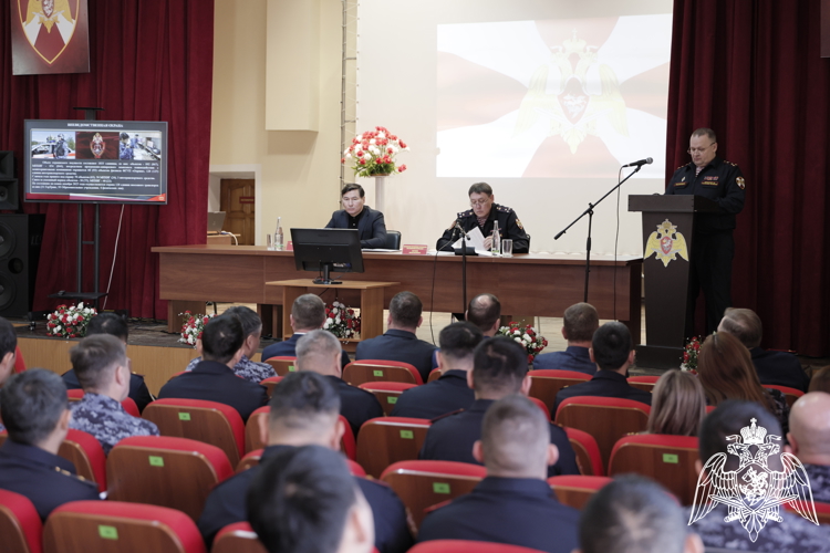 Итоги служебно-боевой деятельности за 2025 года подвели росгвардейцы в Калмыкии