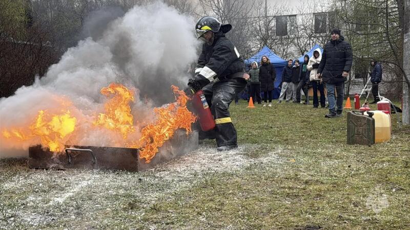 В Управлении по ВАО столичного Главка МЧС России прошли противопожарные игры для школьников