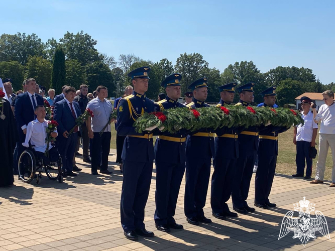 Начальник Управления Росгвардии по Белгородской области принял участие в памятных мероприятиях, посвящённых 81-ой годовщине танкового сражения под Прохоровкой