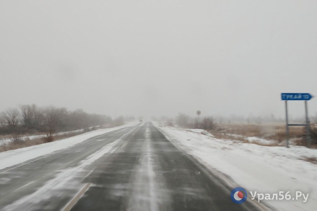 Трасса в Оренбургской области. Фото из архива 