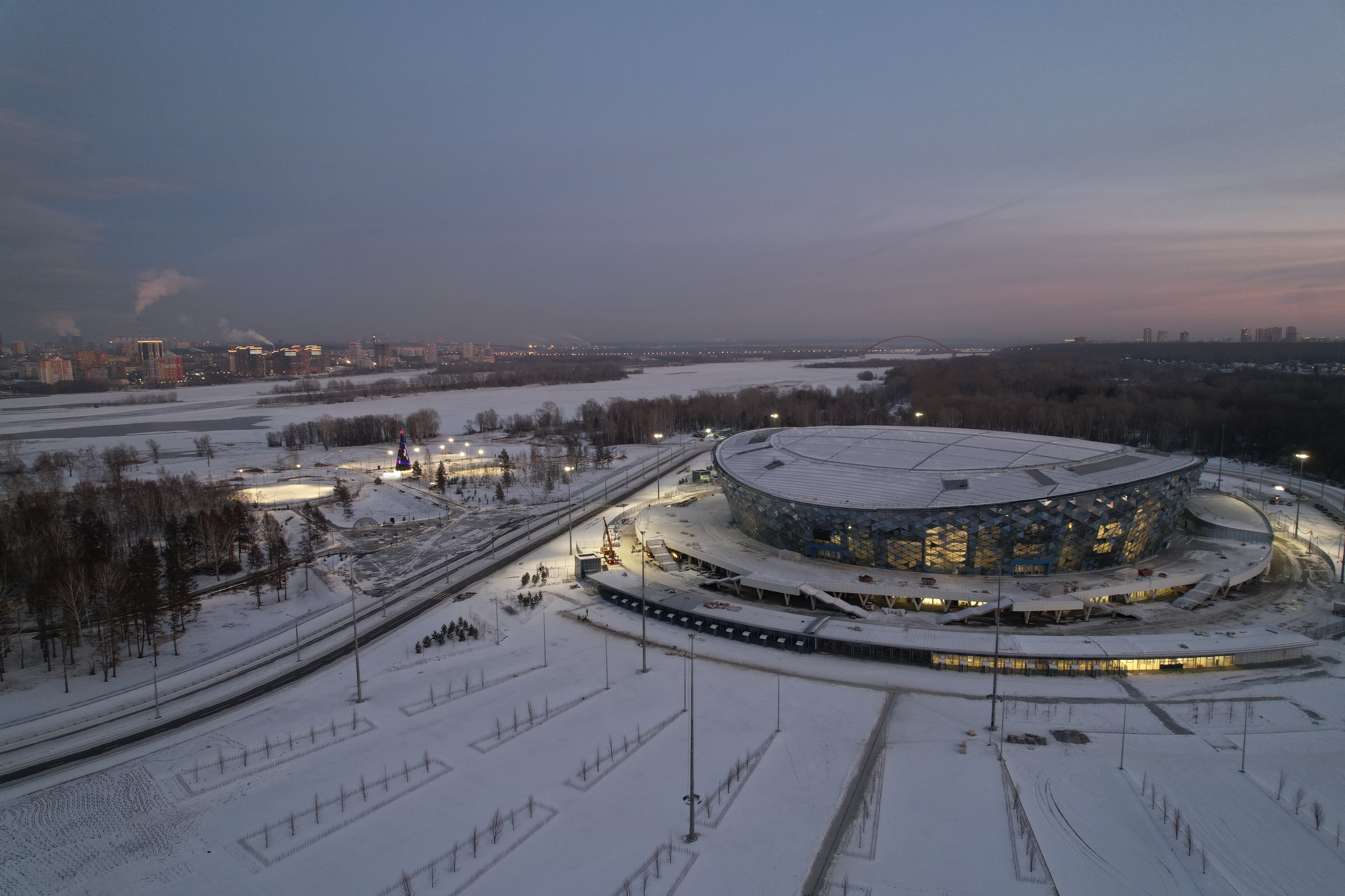 Парк арена новосибирск проект