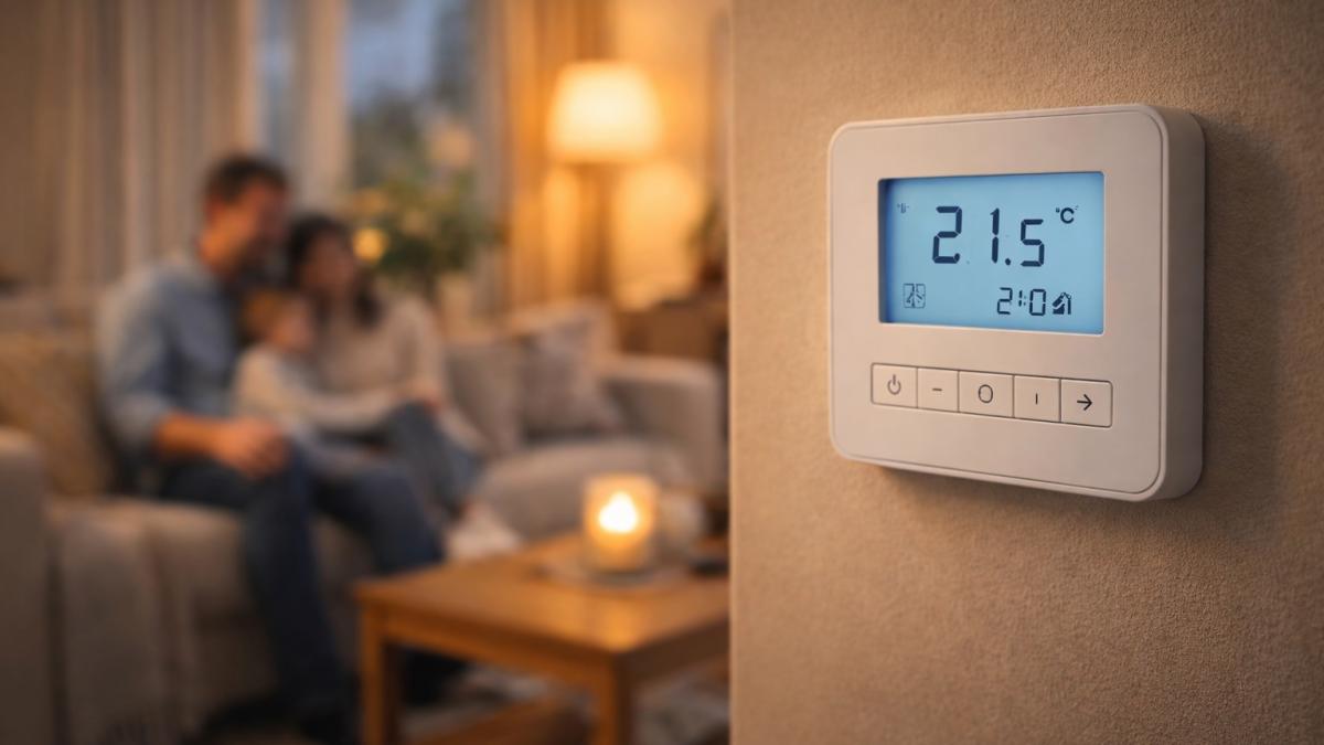 Термостат в гостиной