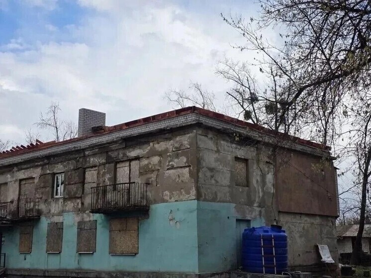 Калужские строители приступили к ремонту ещё одного дома на территории Первомайска