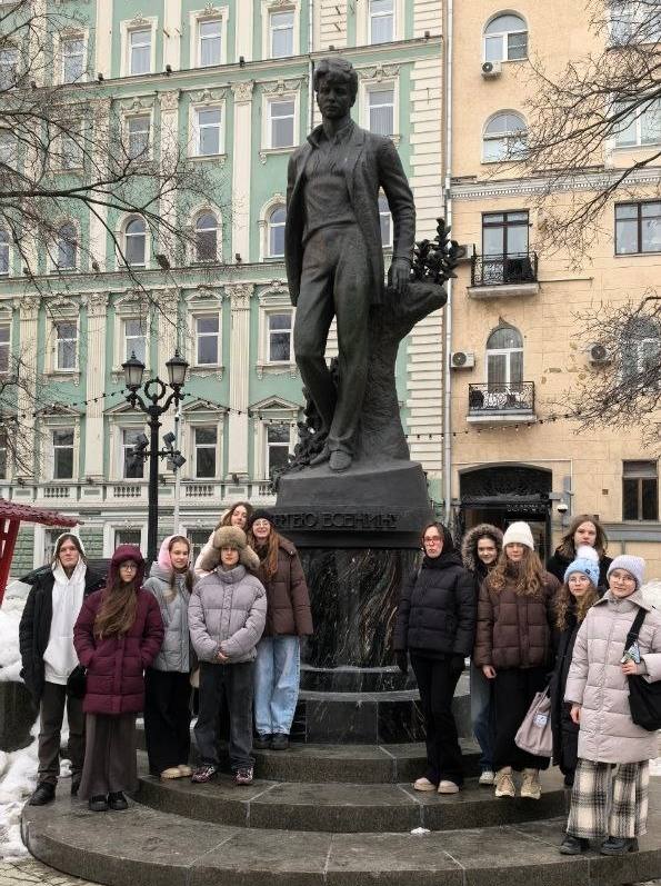 Юные актеры посетили легендарные театральные места в Москве