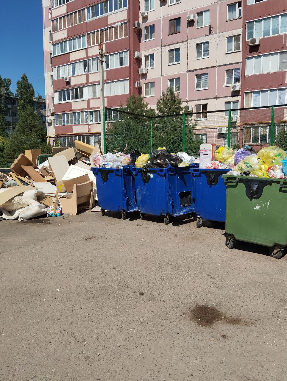 Карта мусорных контейнеров в москве