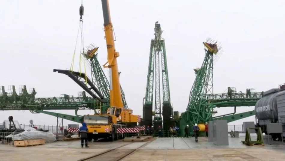 «Роскосмос» восстановил стартовую площадку на Байконуре после аварии