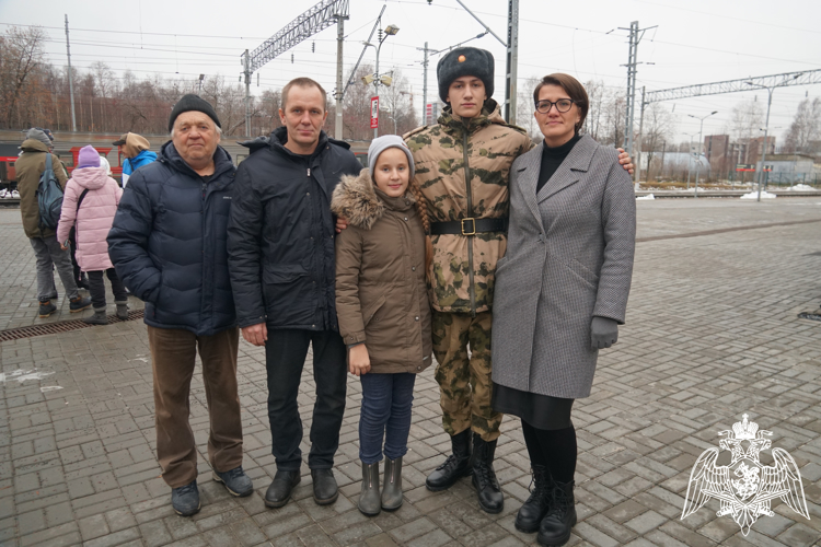 Призывники из Карелии отправились служить в войсковые части Северо-Западного округа Росгвардии (видео)