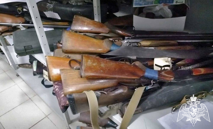 В Мордовии сотрудники Росгвардии за прошедшую неделю изъяли 14 единиц оружия