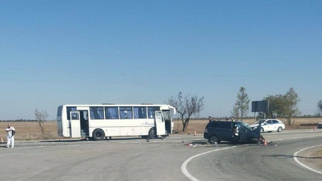 В Симферопольском районе Крыма произошло дорожн...