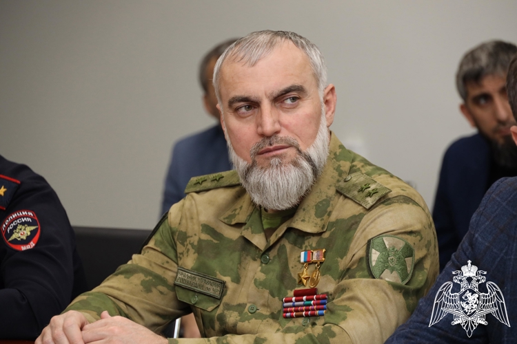 Начальник Управления Росгвардии по Чеченской Республике принял участие в заседании Оперативного штаба