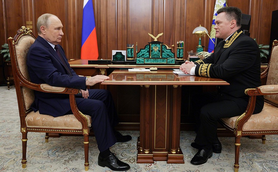 Встреча с Председателем Верховного Суда Игорем Красновым.