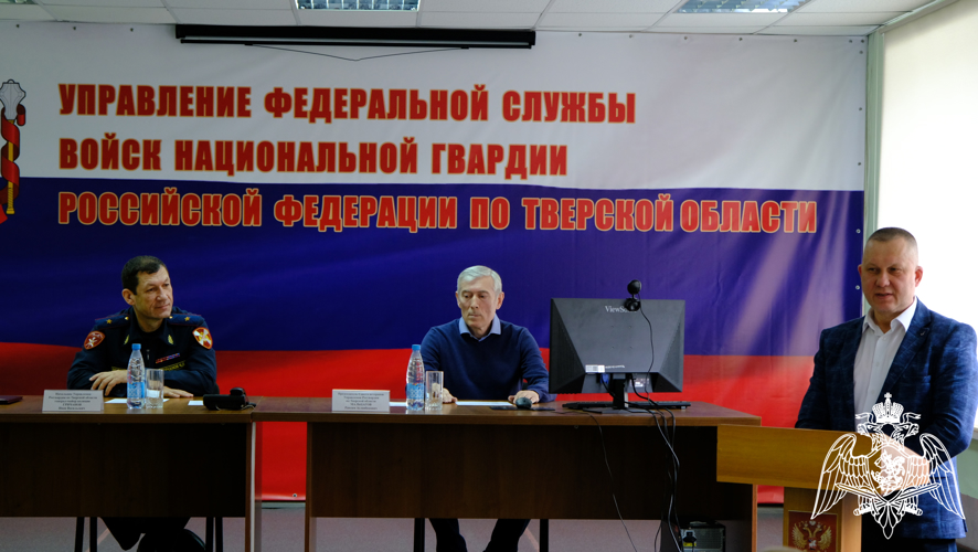 В Твери в региональном управлении Росгвардии поздравили с праздником ветеранов органов внутренних дел и внутренних войск МВД России