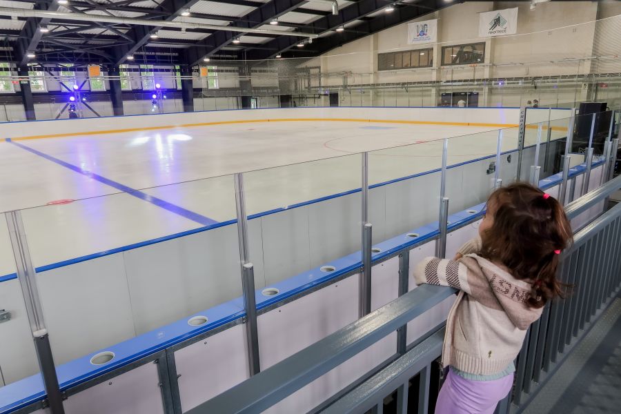 Открытие ледовой арены в Бийске